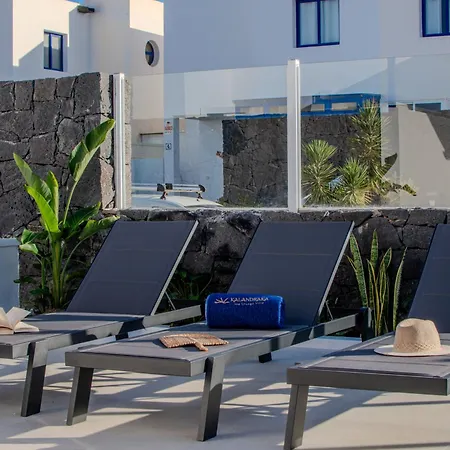 Villa Kalandraka Close To Marina, Sea Views, Ac, Heated Pool Playa Blanca (Lanzarote)